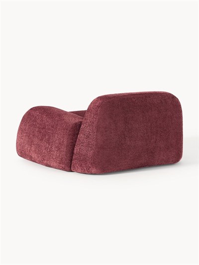 Wolke Teddy Bouclé Lounge Koltuğu Bordo