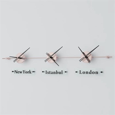 World Clock Duvar Saati