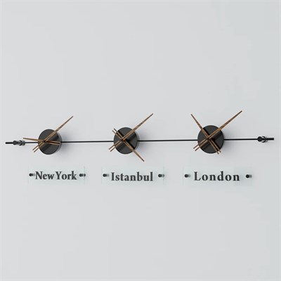 World Clock Duvar Saati