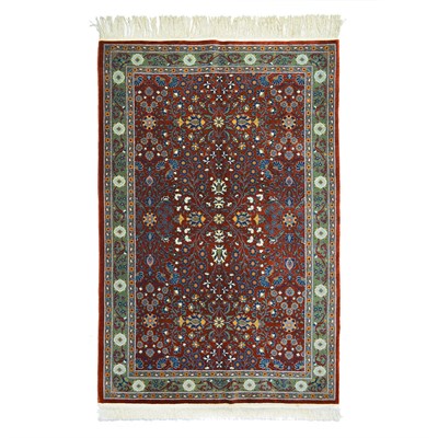 Yedi Dağın Çiçeği El Dokuma Hereke Halısı 100x180 cm