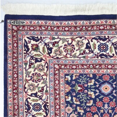 Yedi Dağın Çiçeği El Dokuma Kare Hereke Halısı 170x170 cm