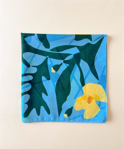 Yellow Poppins Bandana / Eşarp