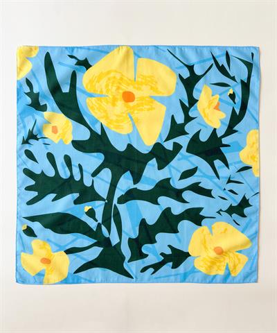 Yellow Poppins Bandana / Eşarp