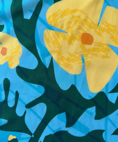 Yellow Poppins Bandana / Eşarp