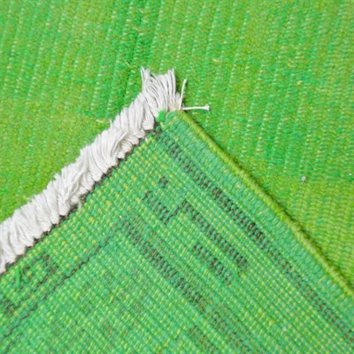 Yeşil Renk Vintage Isparta Halısı 150x230 cm