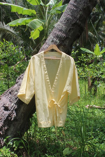 Yuan Yellow Kimono