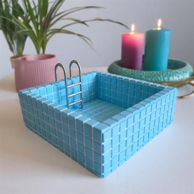 Yüzme Havuzu Saksı | Pastel Mavi