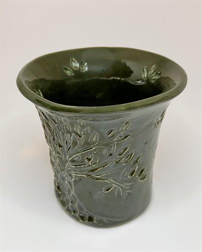 Zeytin Ağacı Seramik Vazo