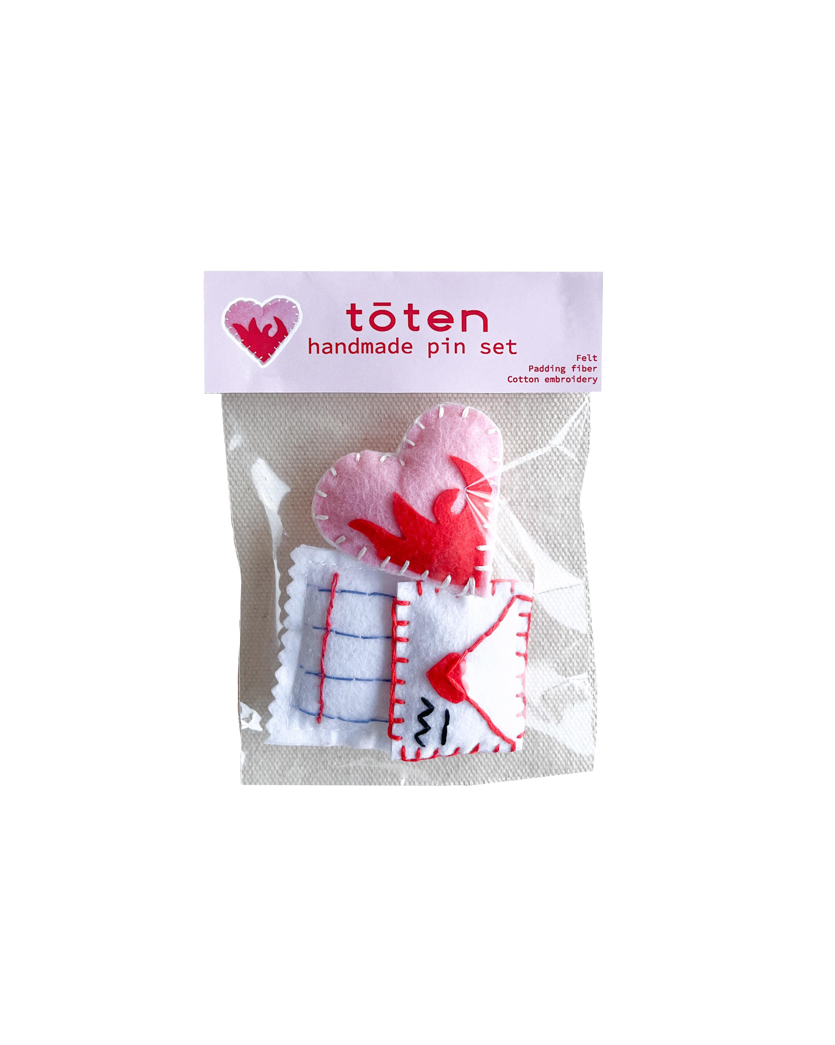 3'lü Pin Seti ''löve''