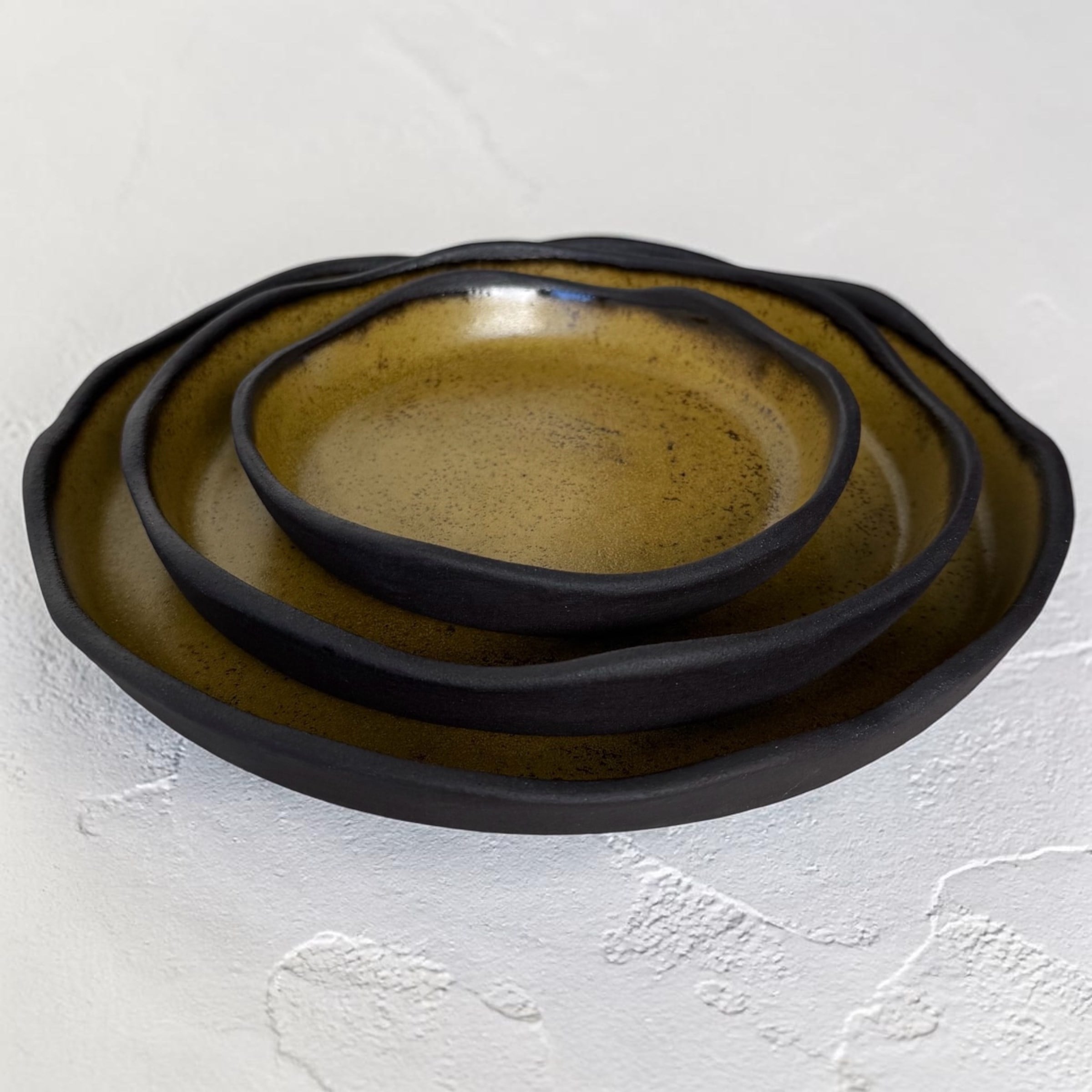 Amber Shoreline Dinner Set