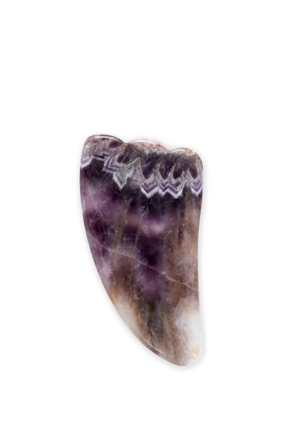 Ametist Gua Sha Yüz Masaj Taşı
