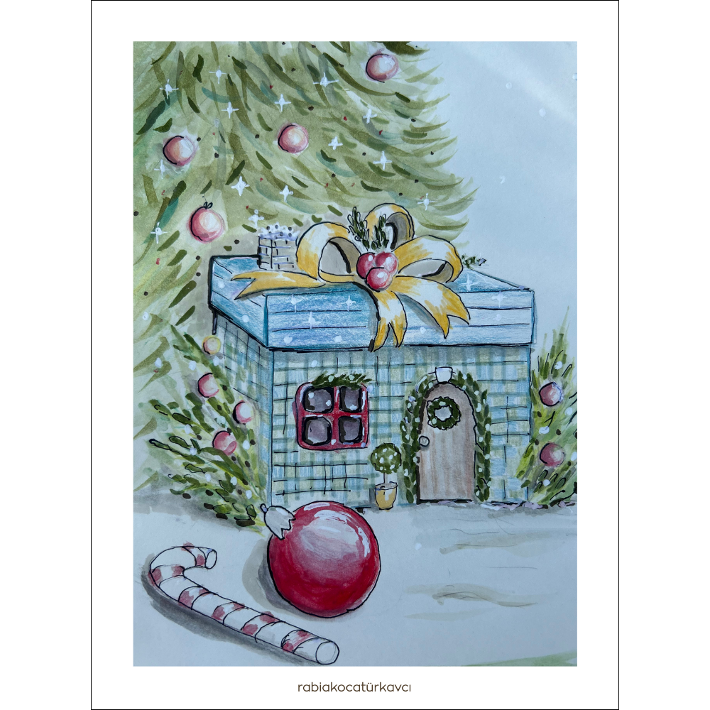 Artcard - Gift House - Kartpostal