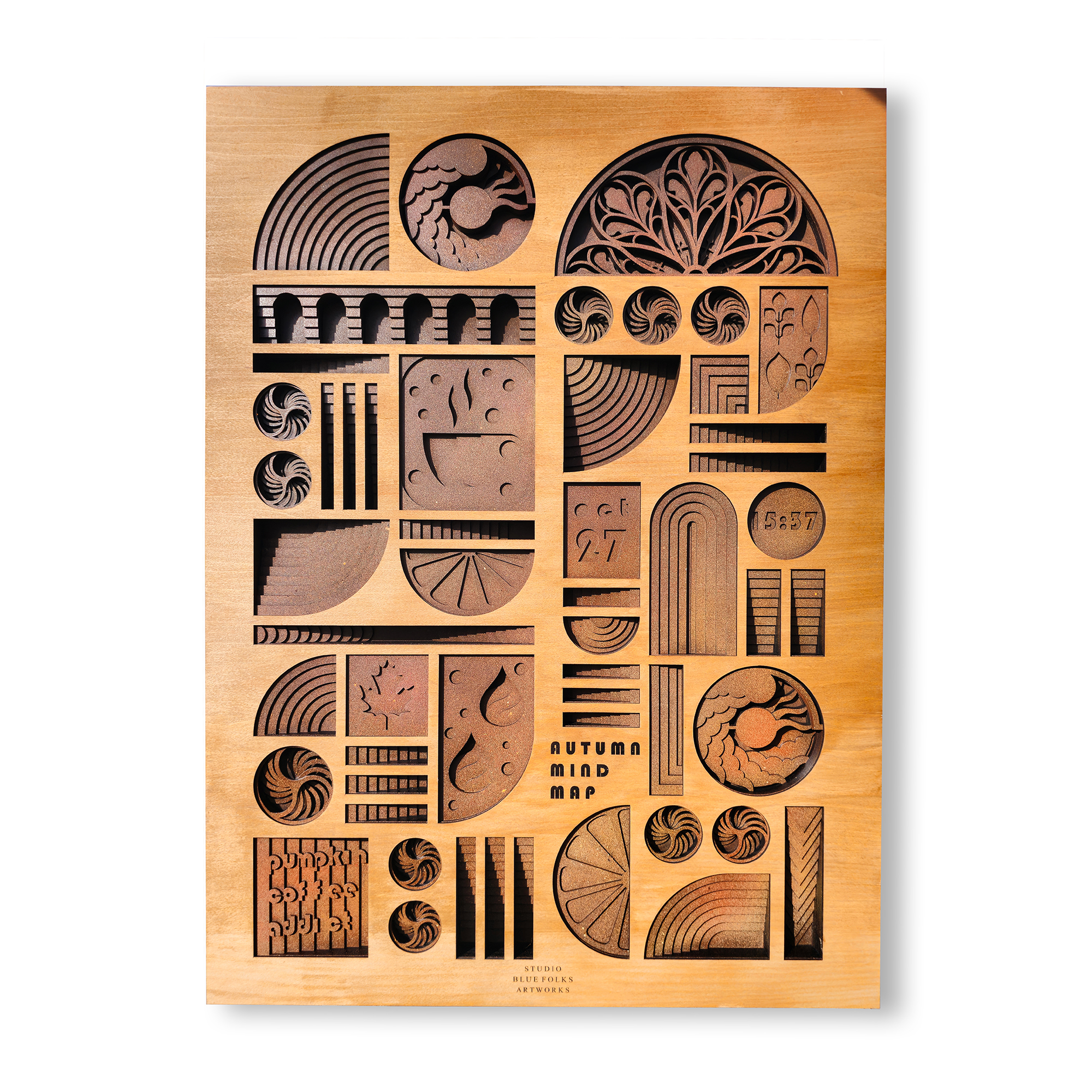 Autumn Mind Map Tablo