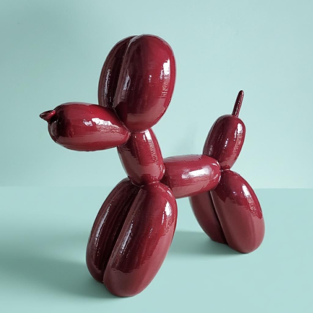 Balon Köpek Figürü | Bordo