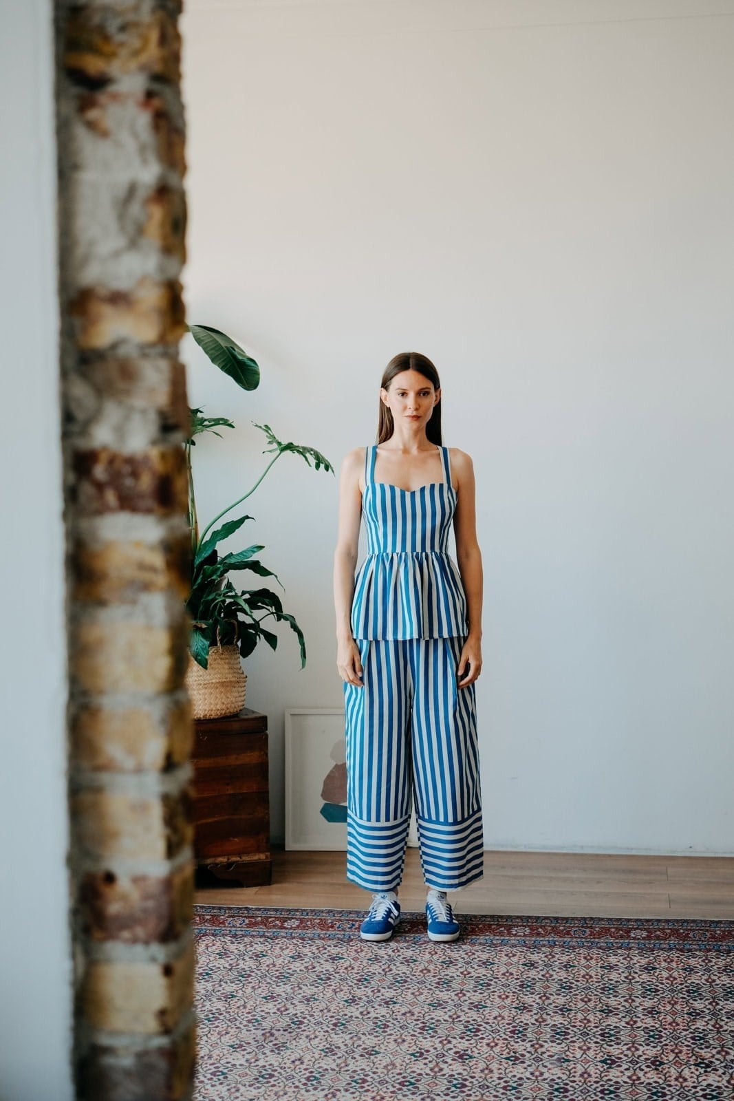 Barrel Stripes Pantolon