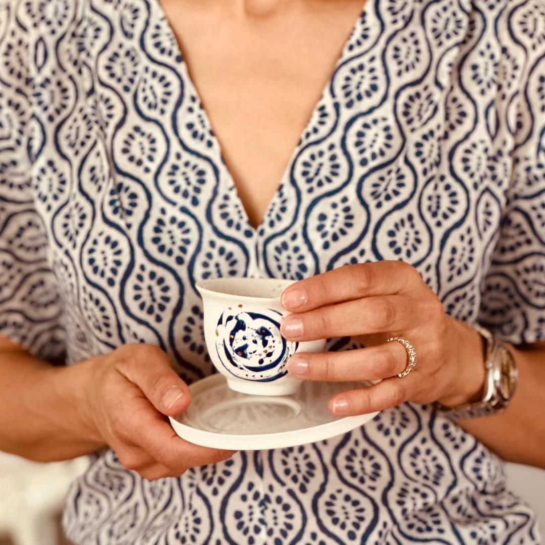Başak Ceylaner -/ Mimosa Porselen Mug, 150 ml