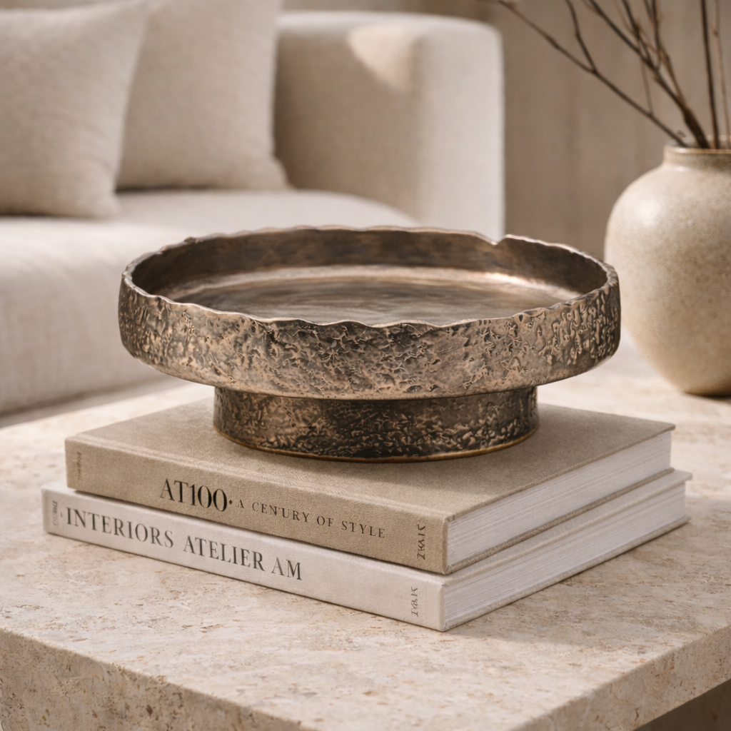 Bronz Seramik Dekoratif Kase