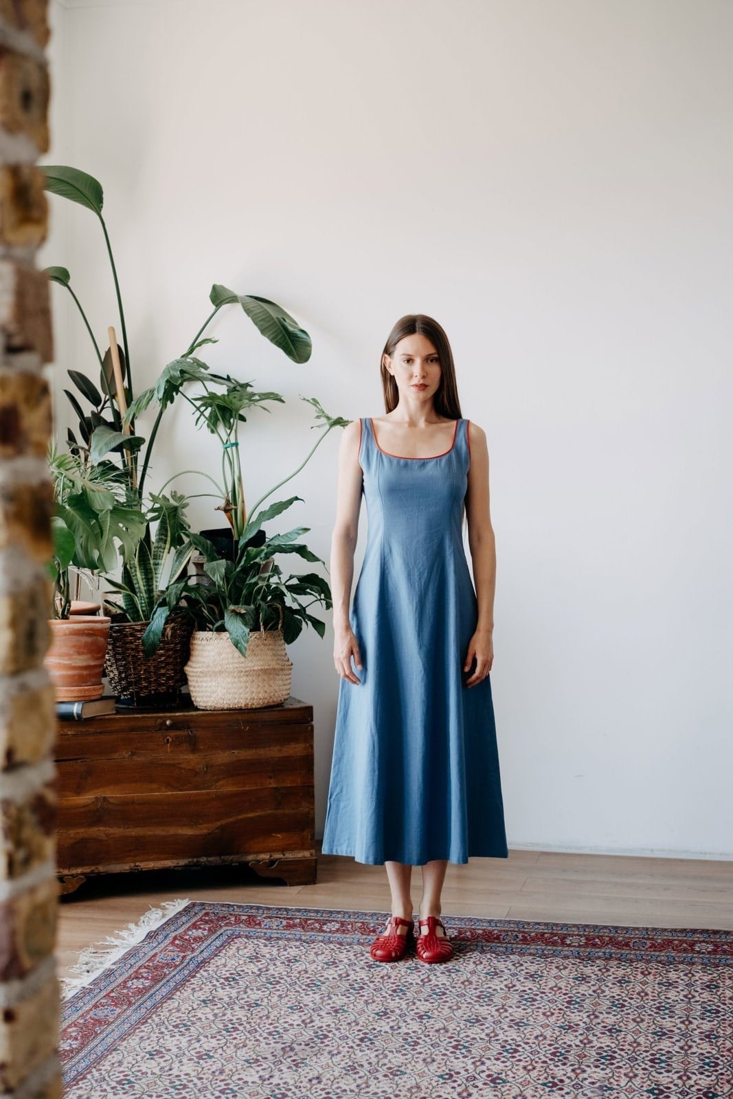 Cecilia Blue Elbise