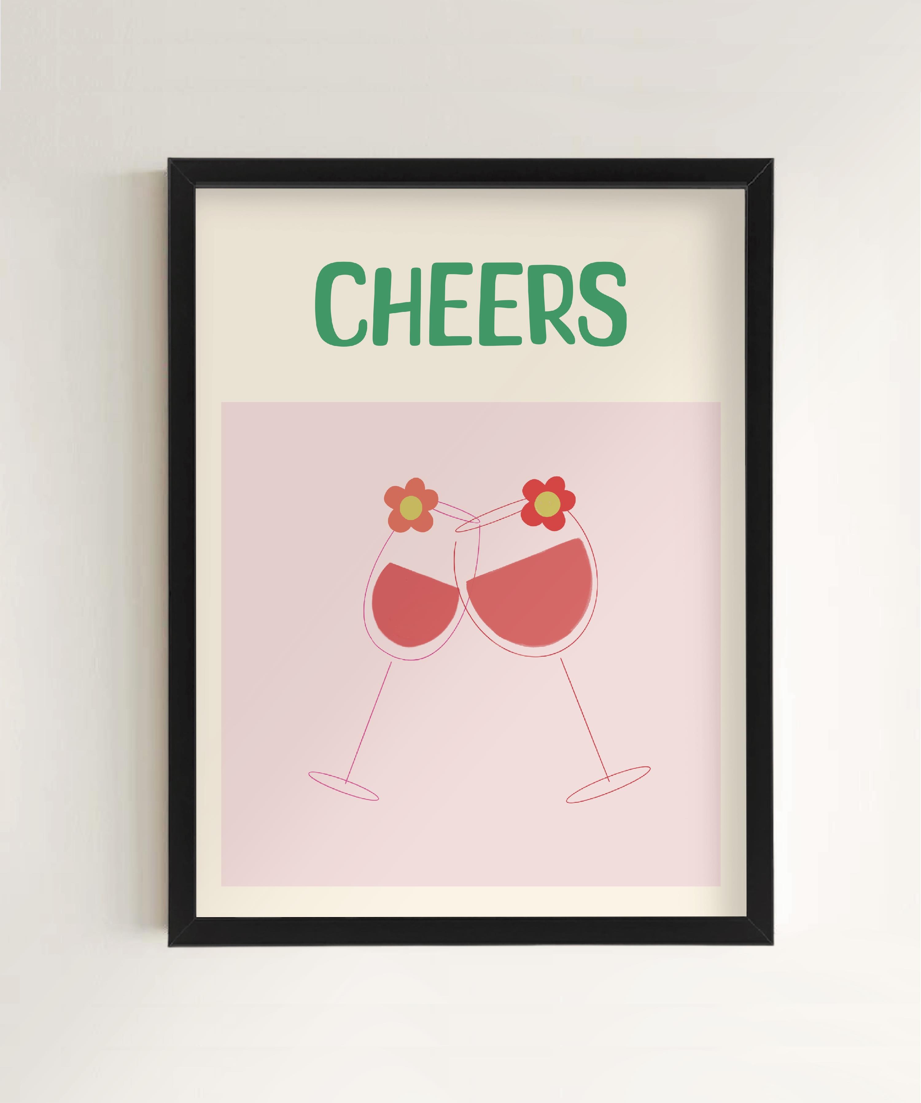 Cheers Baskı