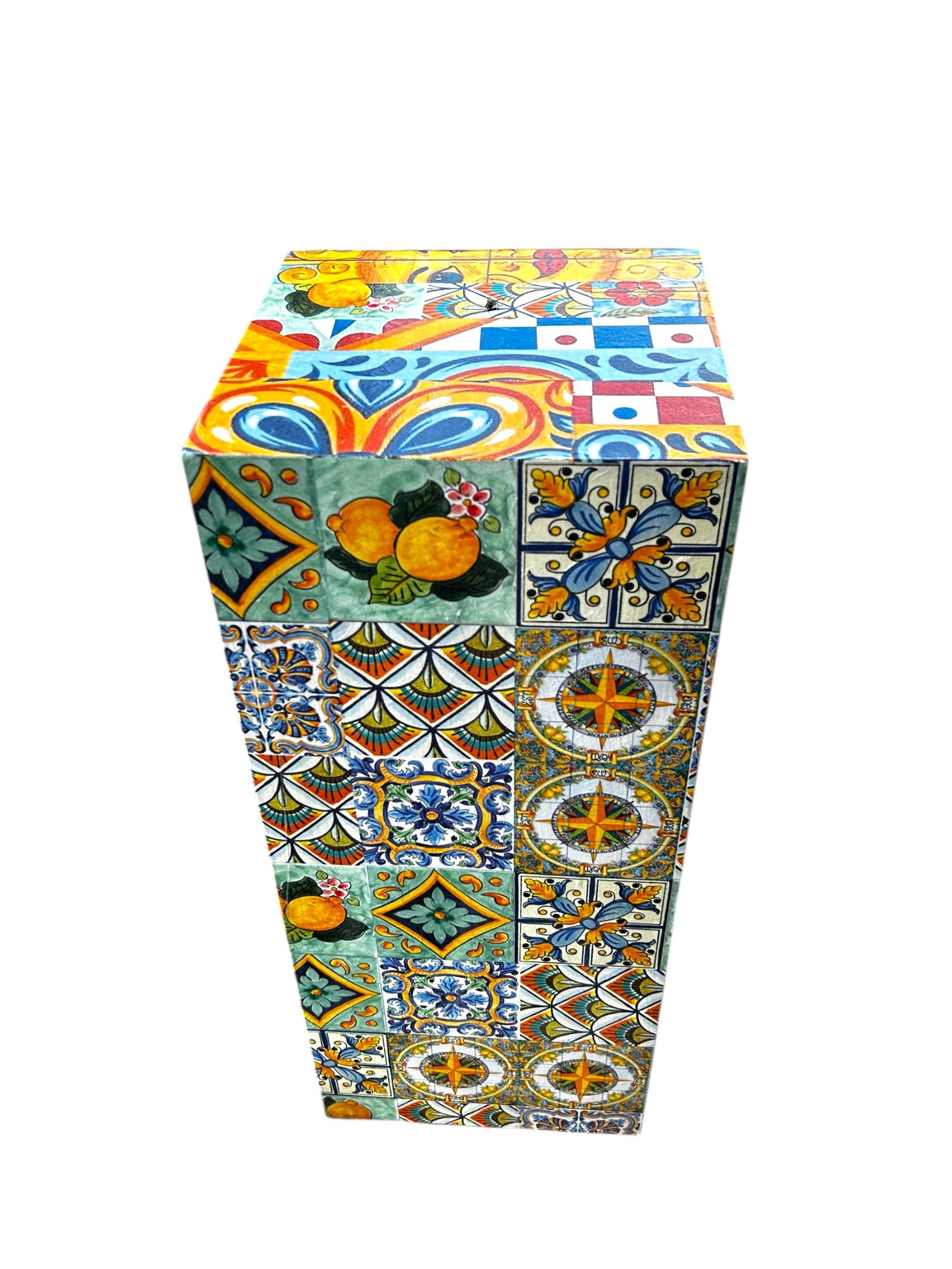 Ciarte Blok Ahşap Sehpa