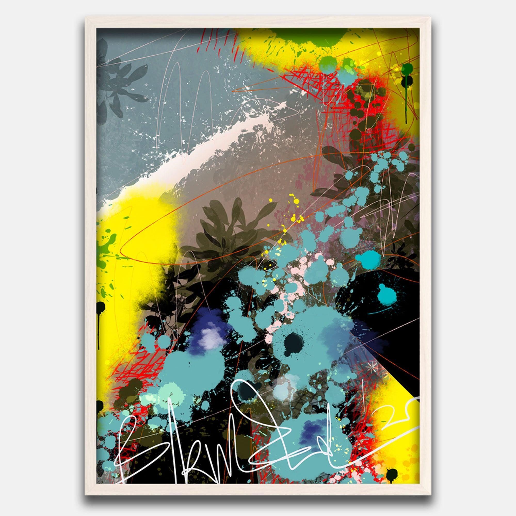 Colourbloom 1 - Abstract Collection - Baskı