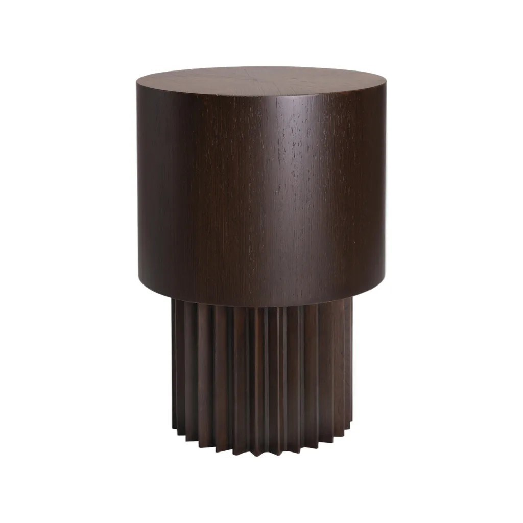 Disk Sehpa Ceviz