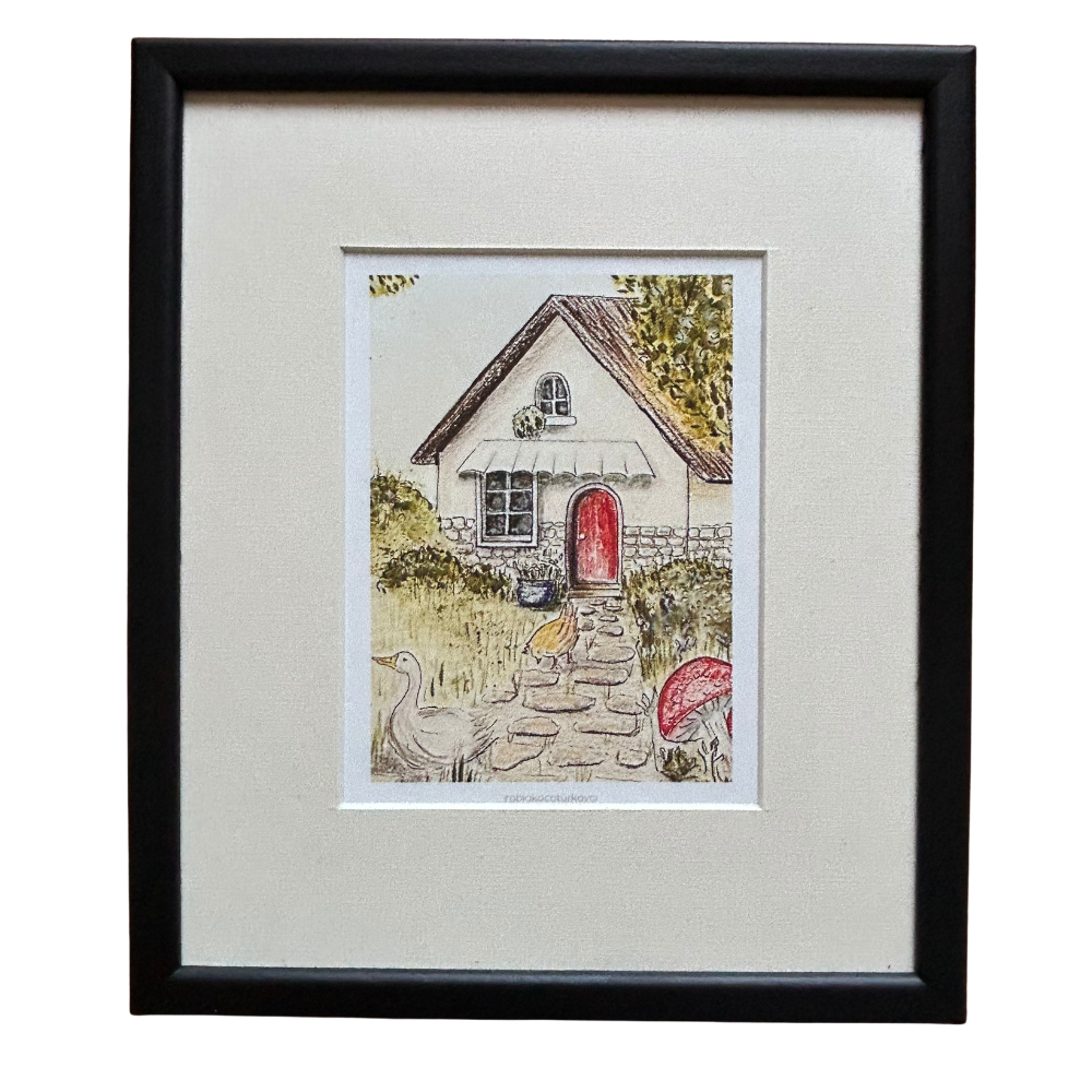 Dream House / Çerçeveli Dijital Baskı