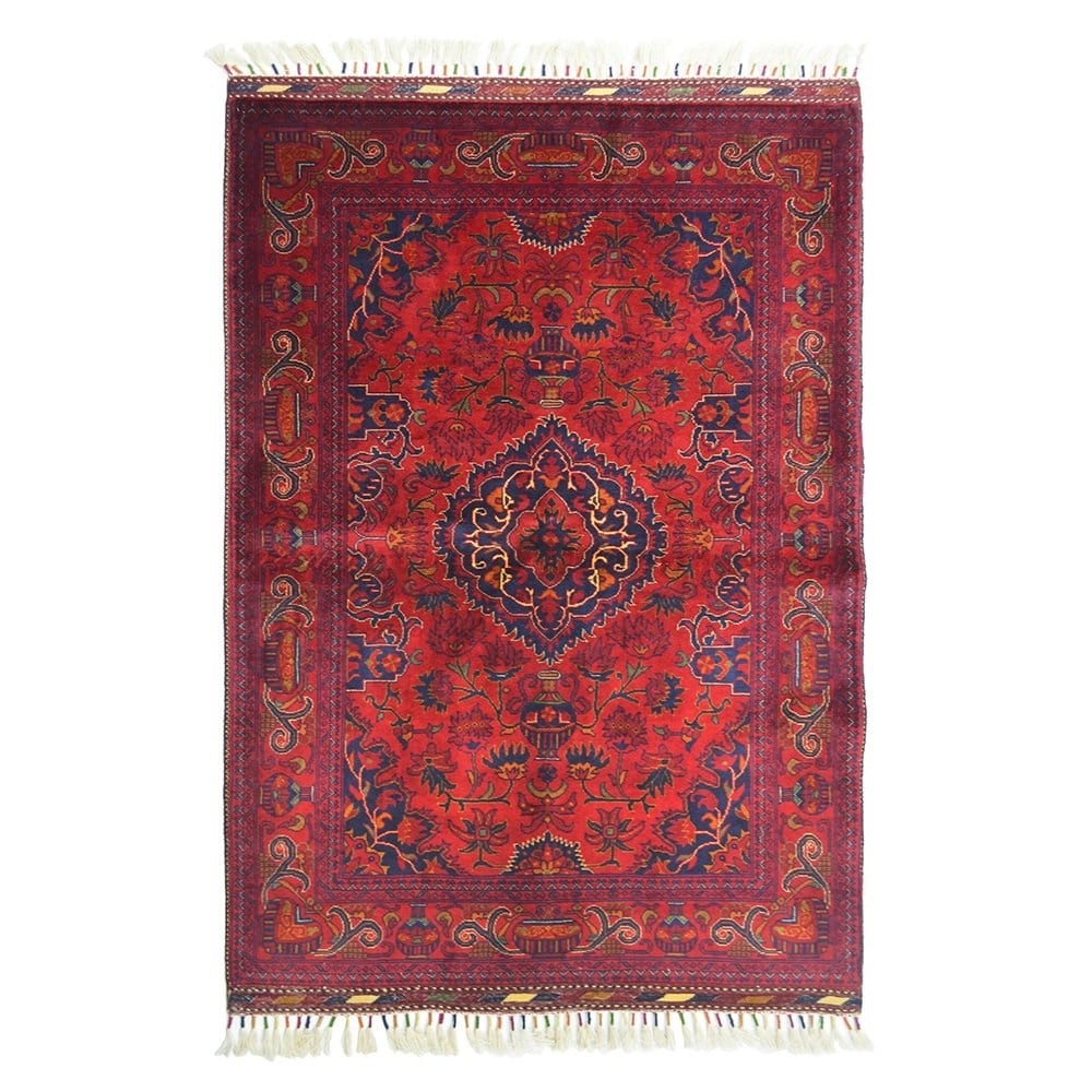 El Dokuma Afgan Bilicik Halısı 100x150 cm