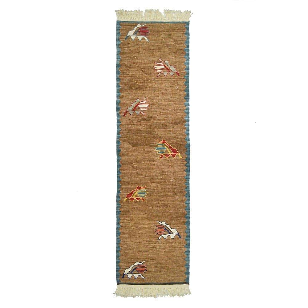 El Dokuma Uşak Kilim Runner 40x150 cm