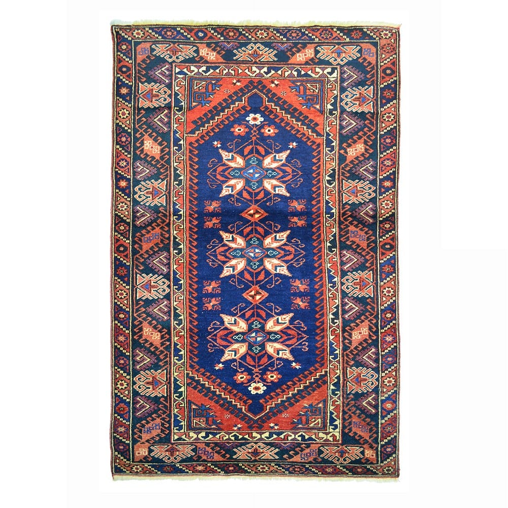 El Dokuma Vintage Döşemealtı Halısı 130x205 cm