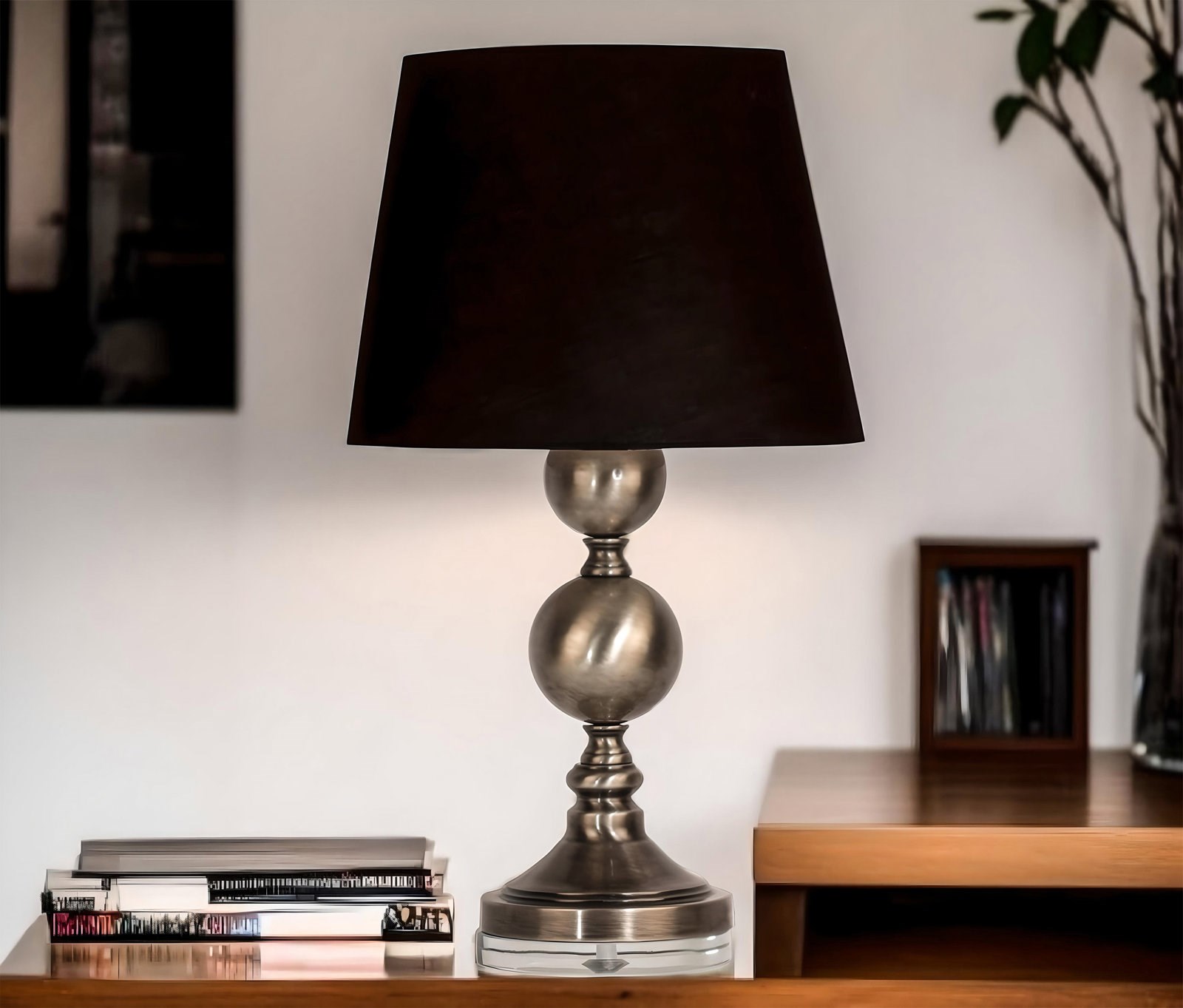 Eskitme Metal Venedik Tarzı Abajur 