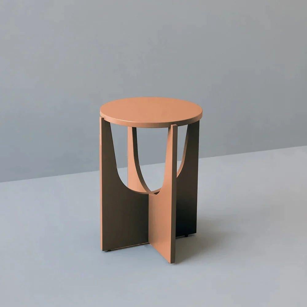 Flat Lacquer Small Sehpa
