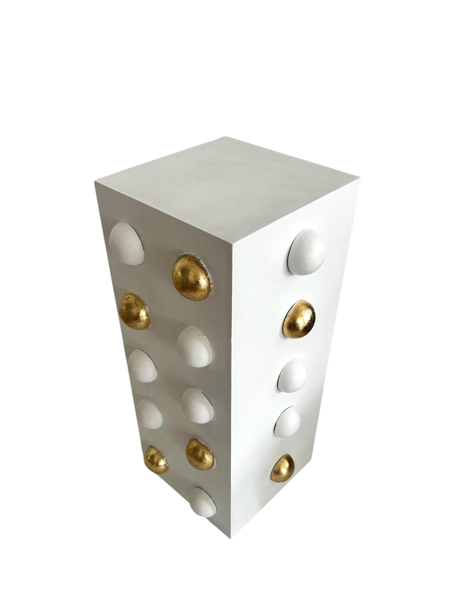 Gold Detay Ahşap Sehpa