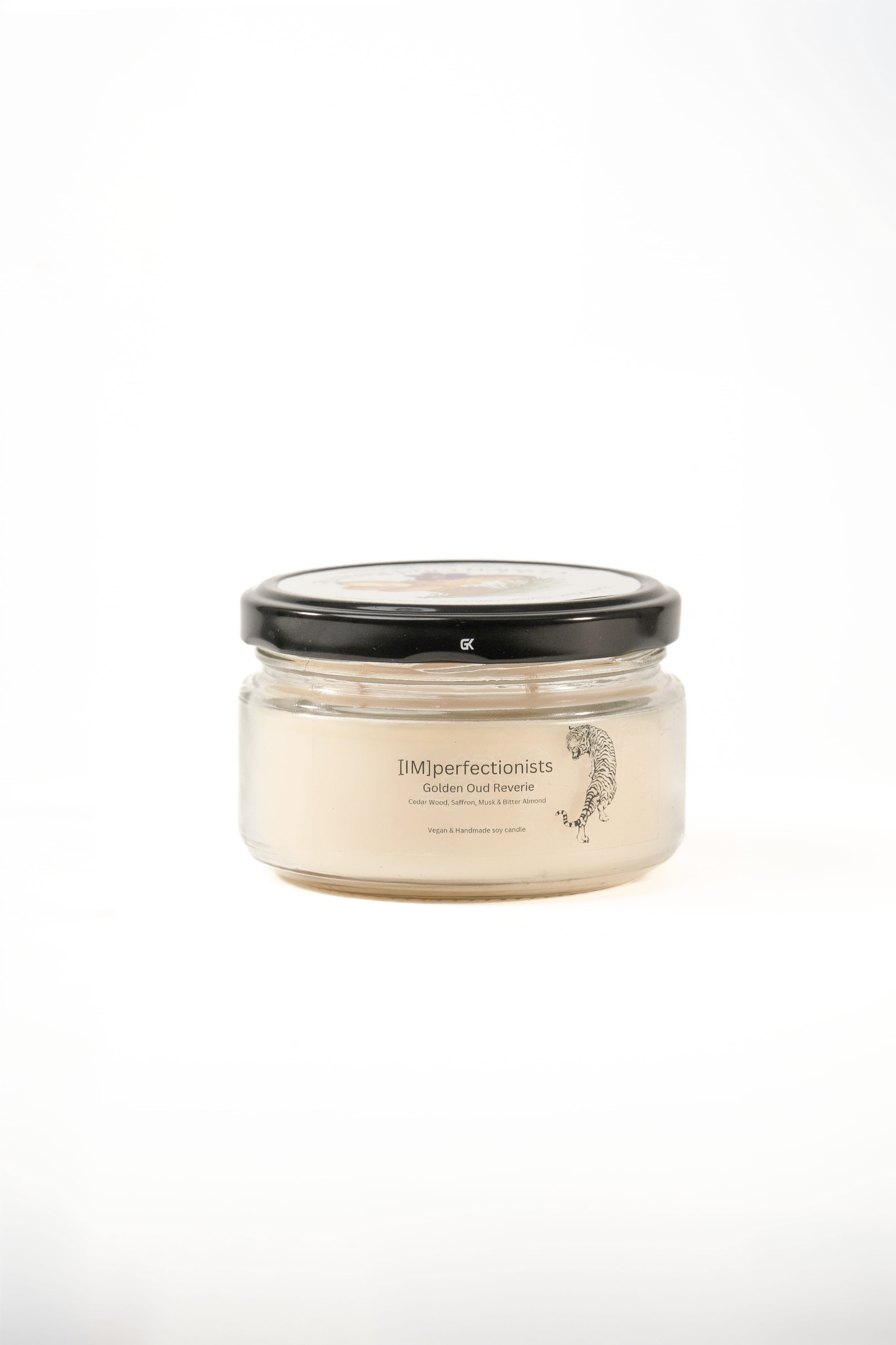Golden Oud Reverie El Kremine Dönüşebilen Mum
