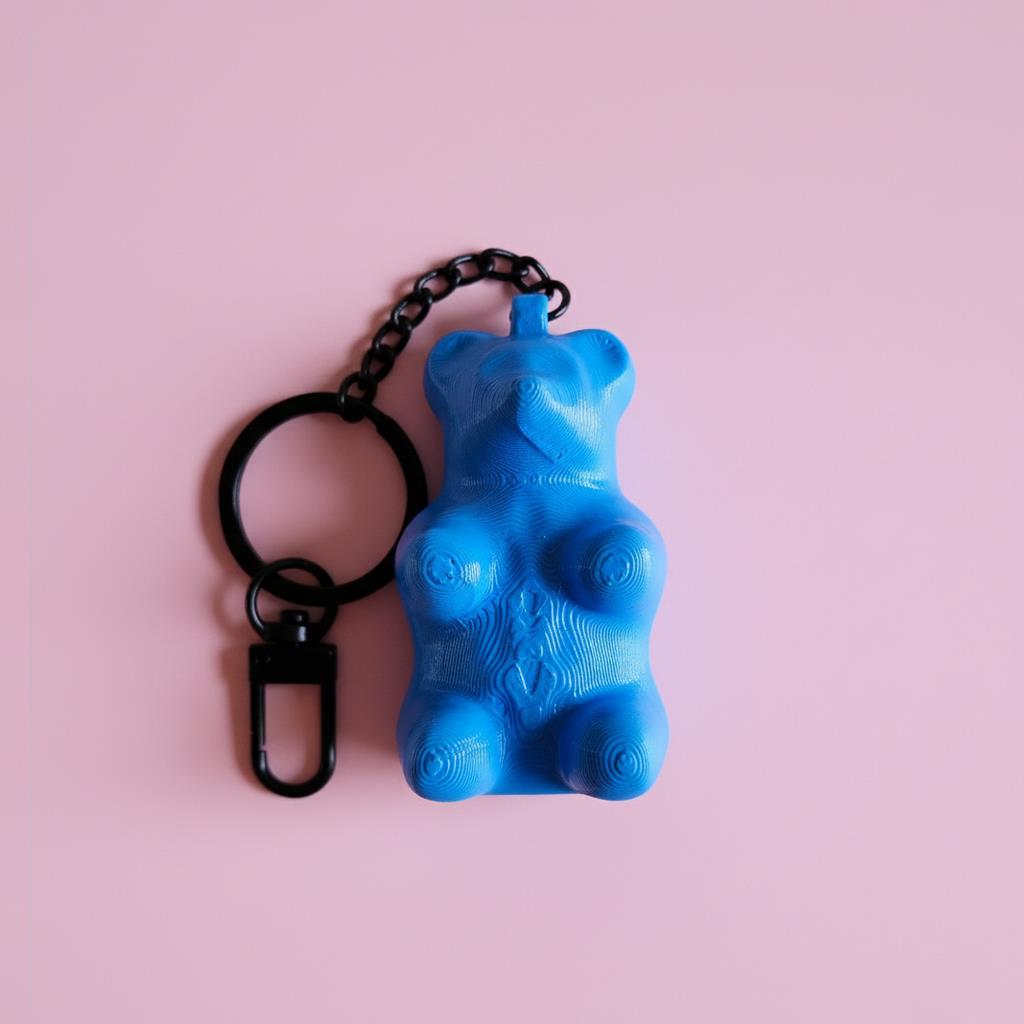 Gummy Bear Anahtarlık | Mavi