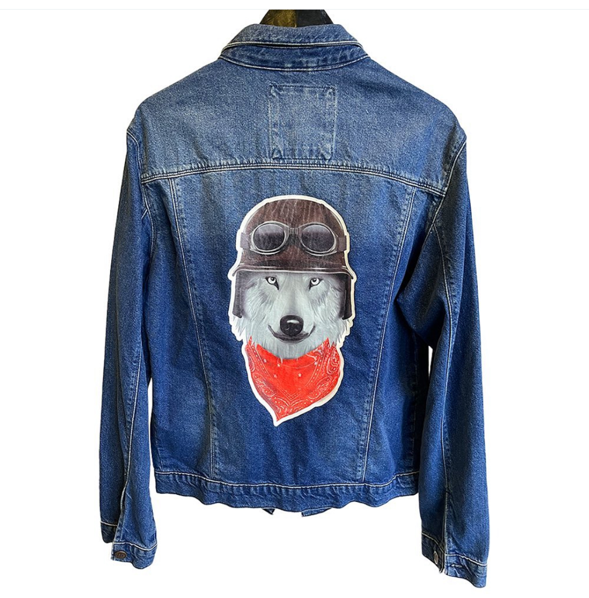 Helmet Wolf Jean Ceket