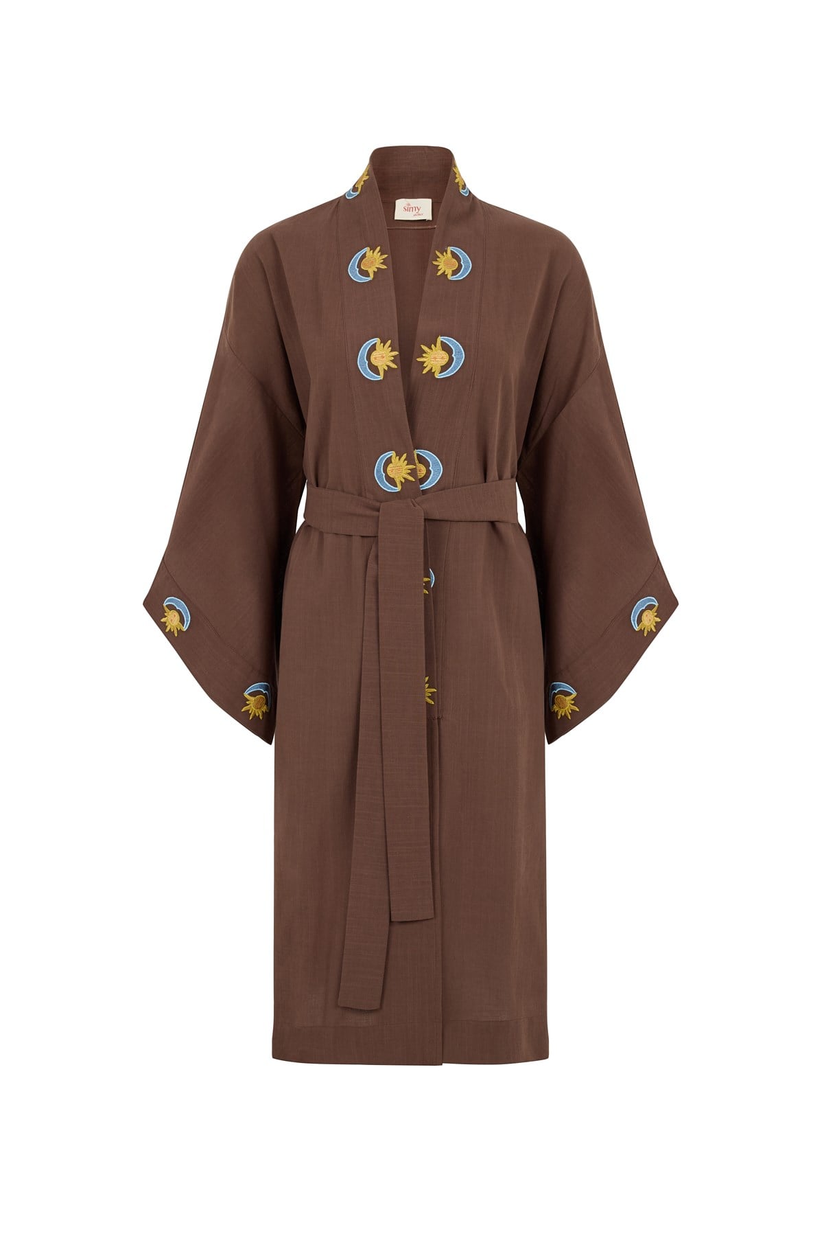 Hera  Kahverengi Kaftan