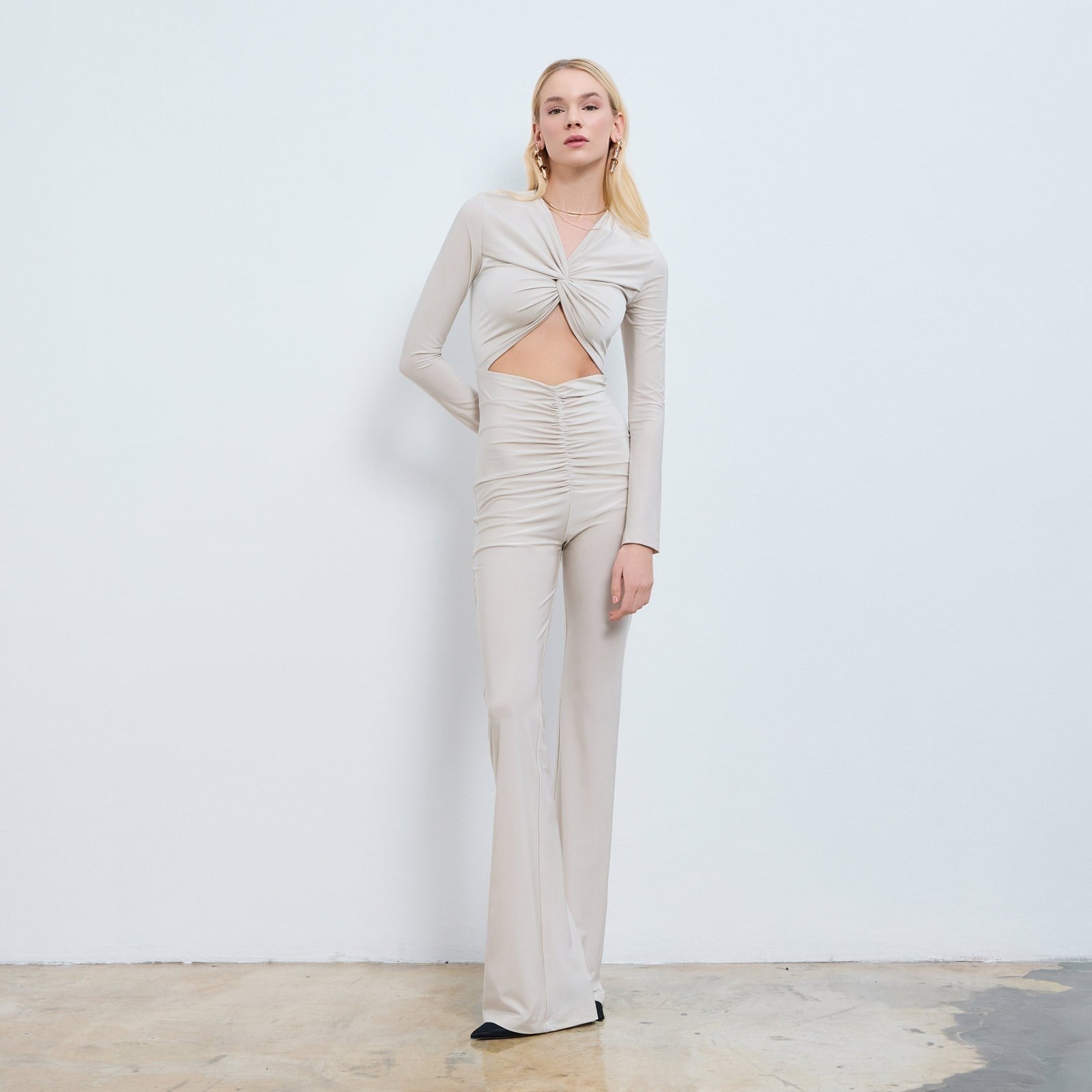 Karin Ruched Jumpsuit