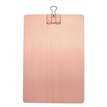 Kayigo Tiny Alüminyum A4 Clipboard Rose Rose