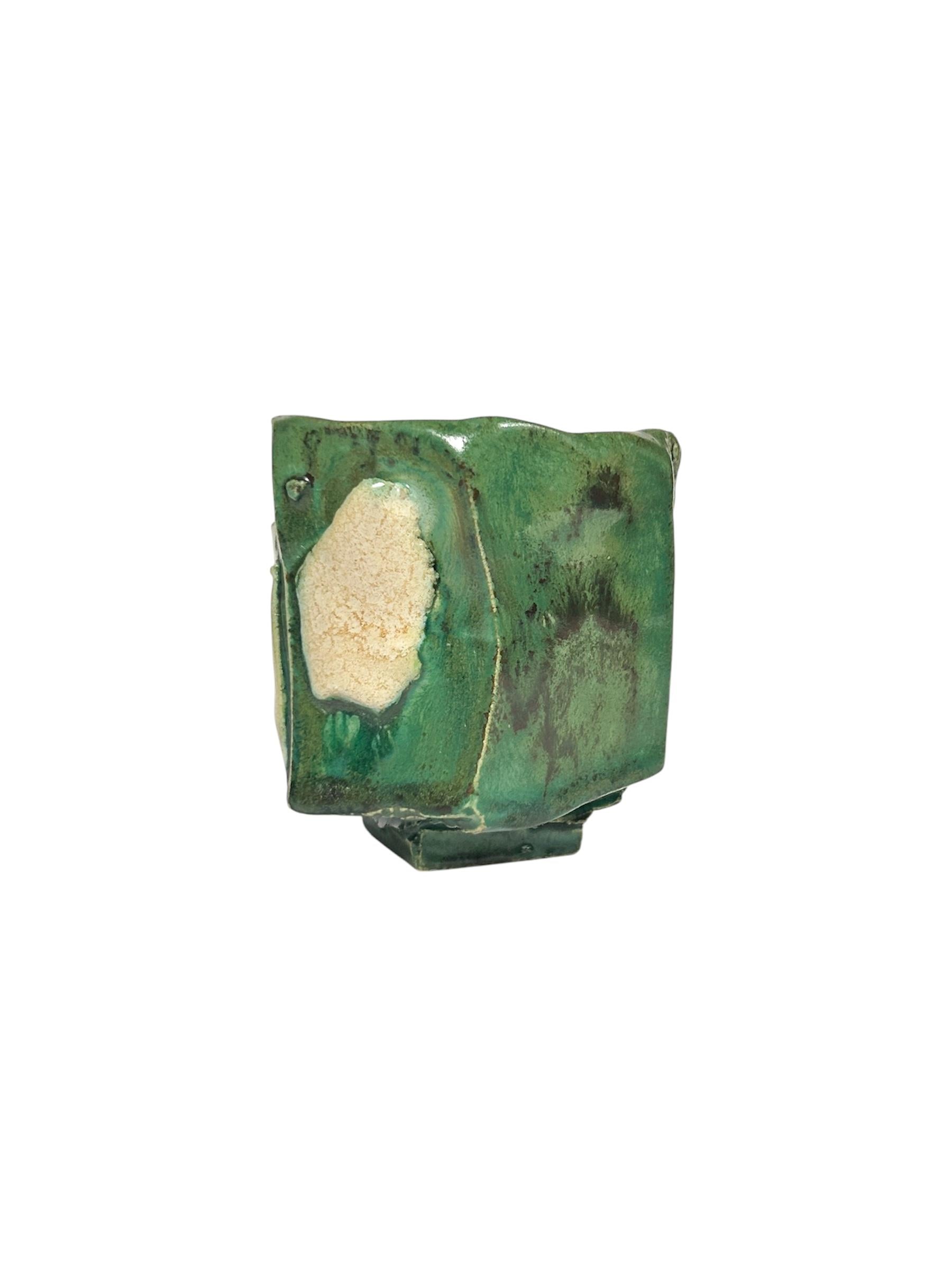 Kurinuki Bardak-Malachite