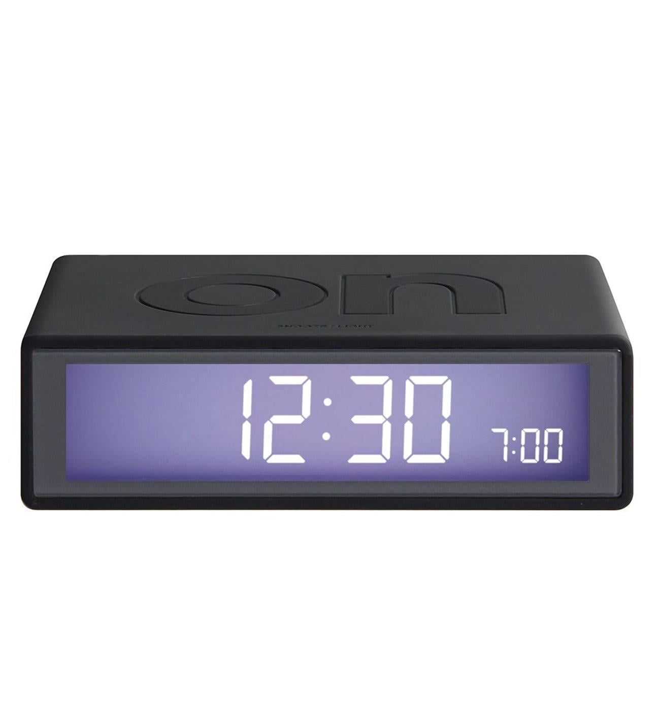 Lexon Flip Alarm Saat Koyu Gri