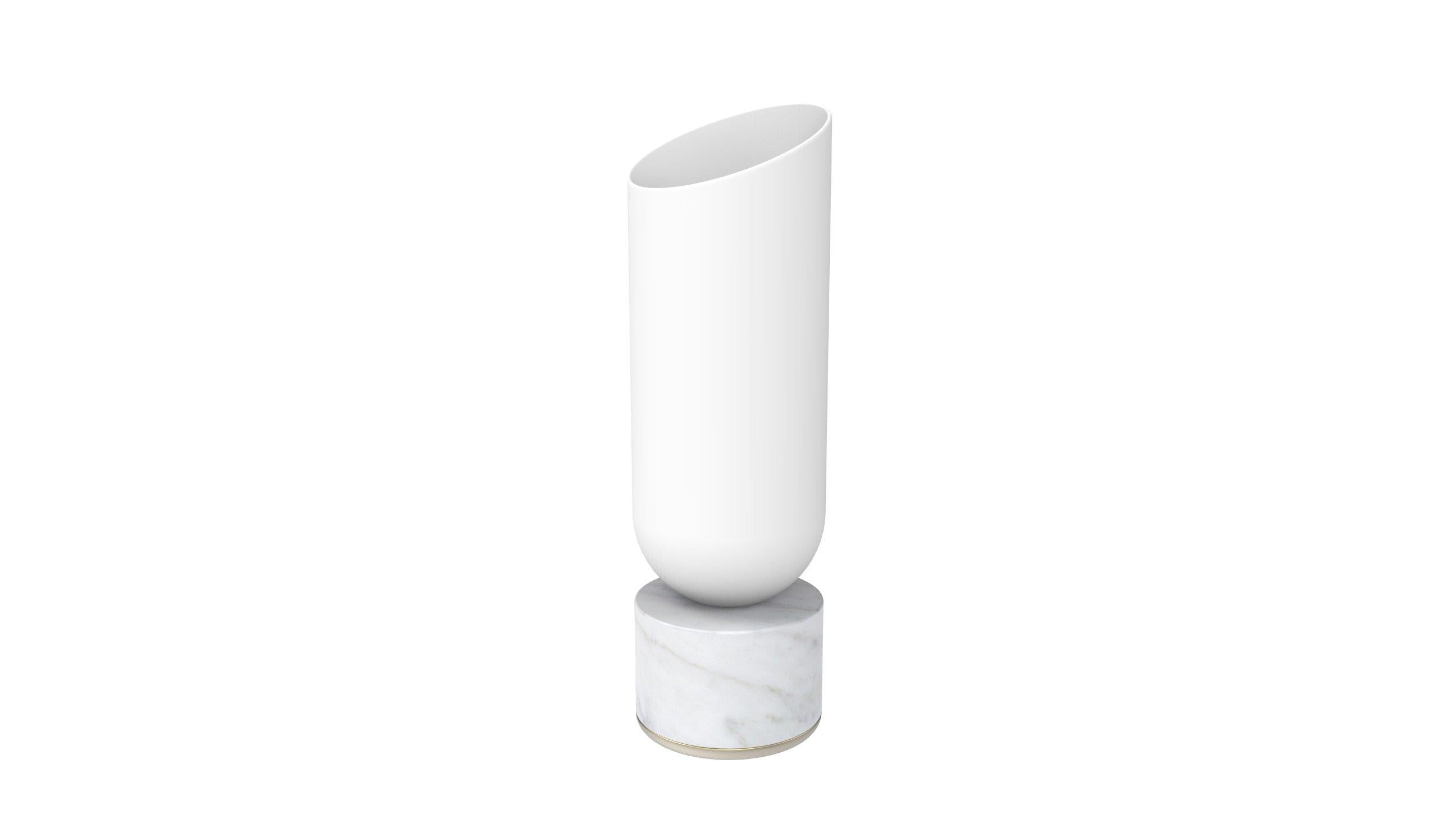 Lexon Miami Ayarlanabilir Led Lamba Beyaz Mermer