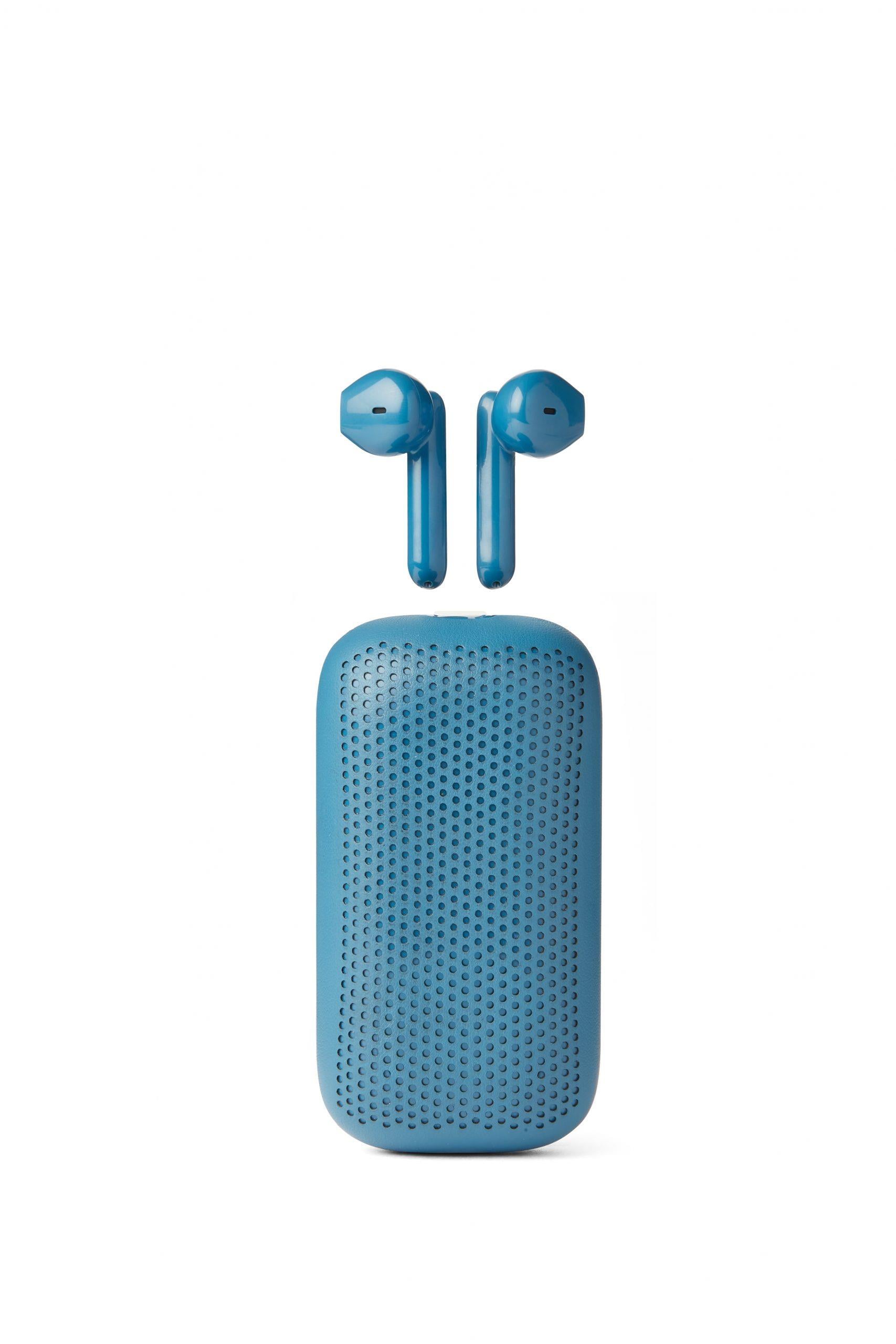 Lexon Speakerbuds Bluetooth Kulaklık & Bluetooth Hoparlör Mavi