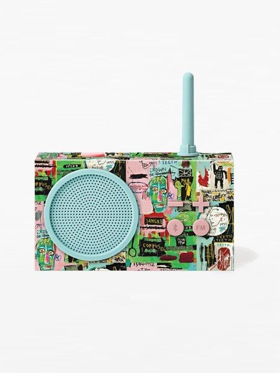 Lexon Tykho 3 Bluetooth Hoparlör ve Radyo X Jean-Michel Basquiat İn İtalian