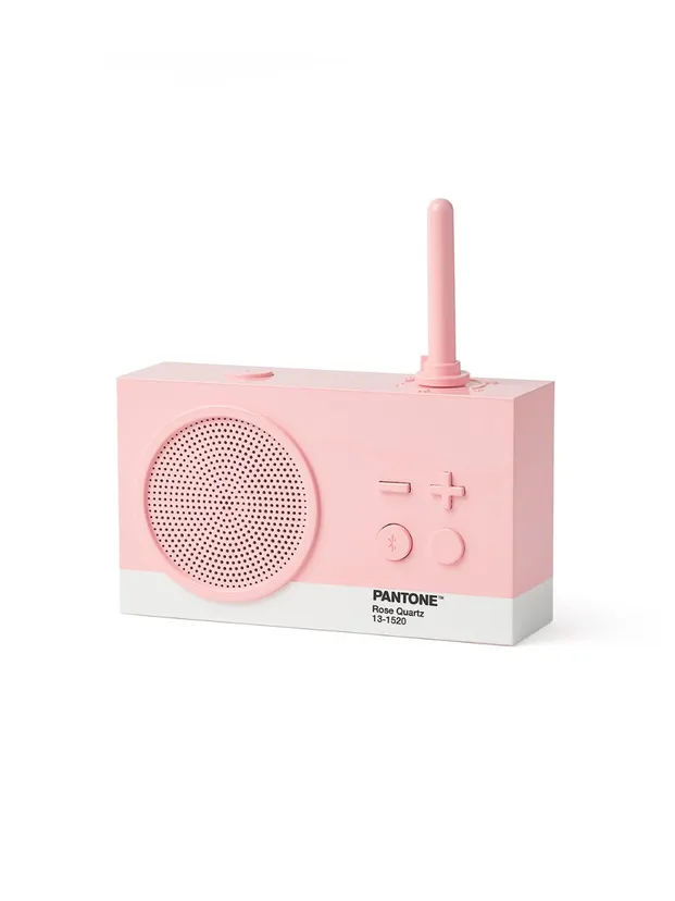 Lexon x Pantone Tykho 3 Bletooth Hoparlör ve Radyo Açık Pembe