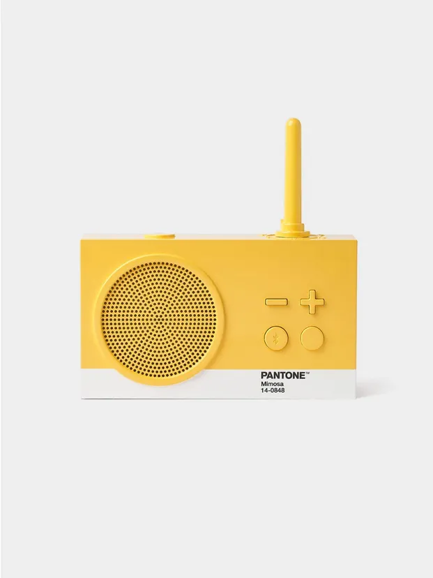 Lexon x Pantone Tykho 3 Bletooth Hoparlör ve Radyo Sarı