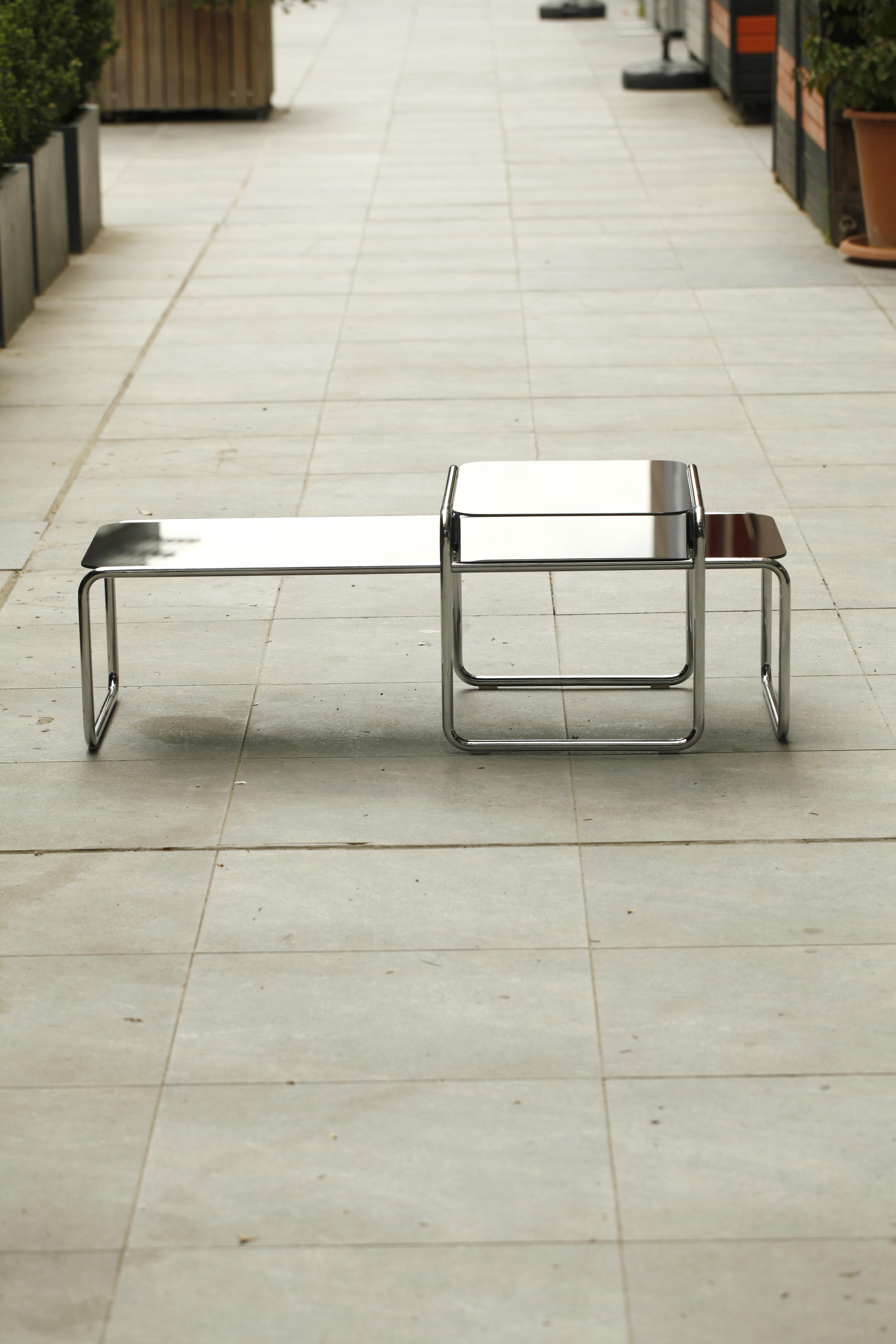 METAL İKİLİ SEHPA