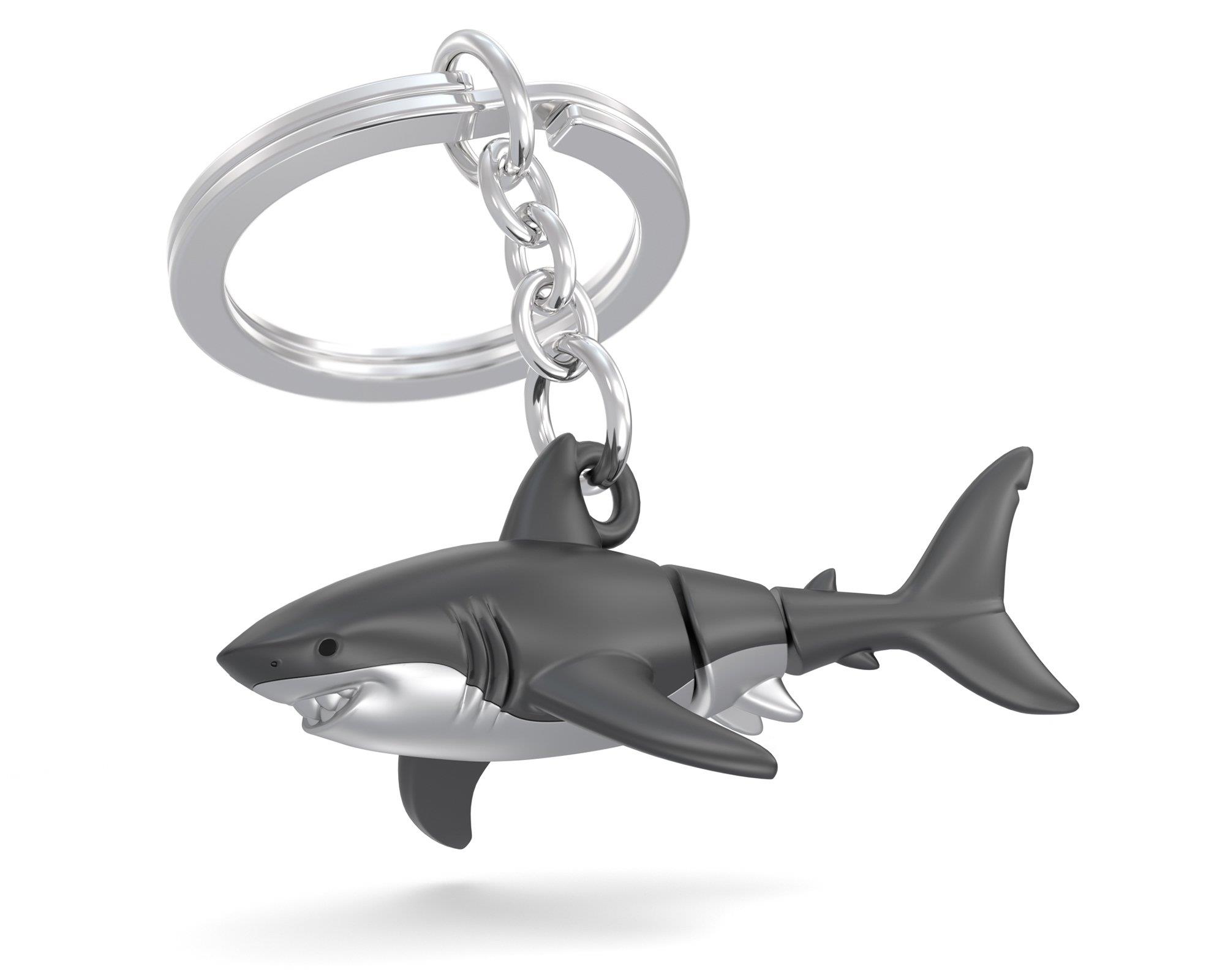 Metalmorphose Moving Shark Anahtarlık