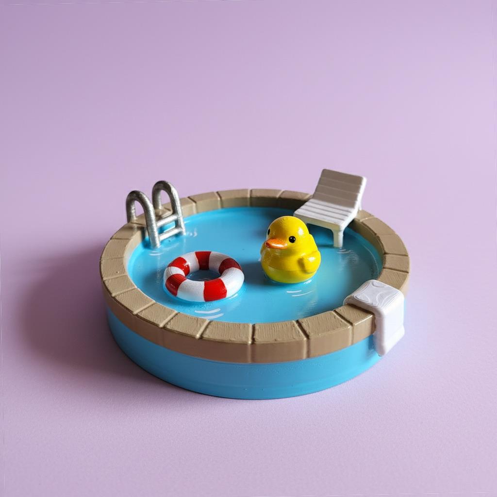 Mini Havuz Takılık