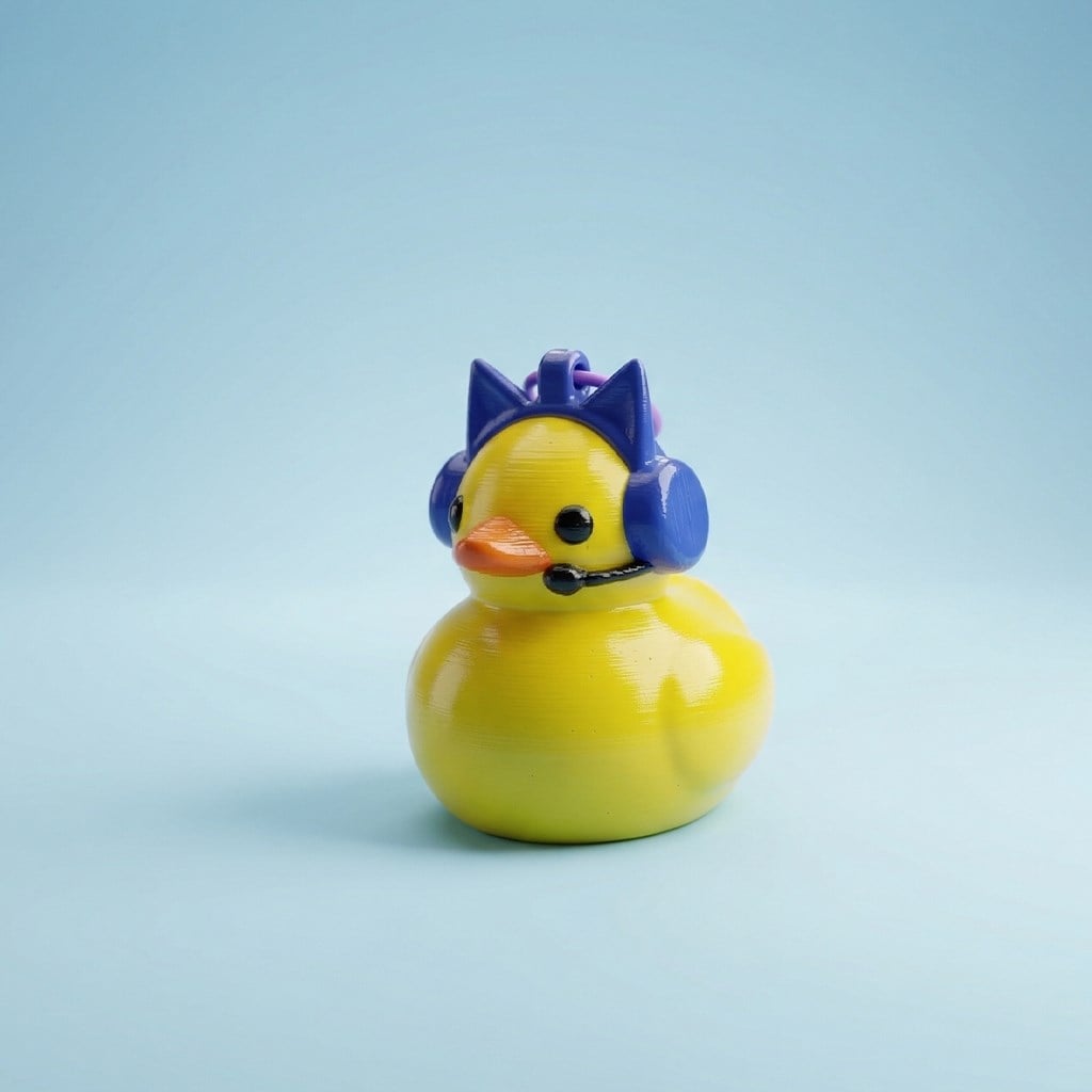 Mini Ördek Anahtarlık | Gamer Duck